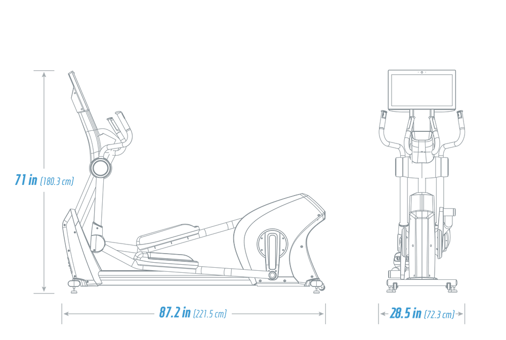 Freemotion 22 Series Elliptical Specs